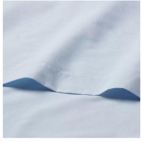 NWT Room Essentials Light Blue Full Flat Sheet - Picture 1 of 6